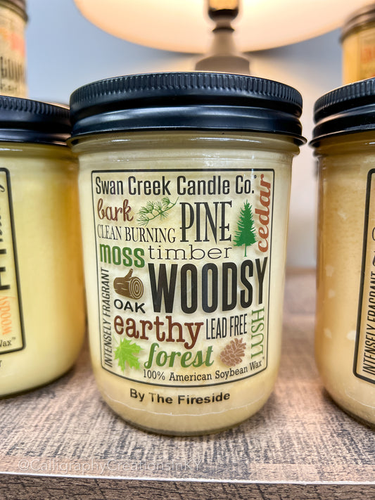 SCC By The Fireside - Small 12 oz Candle