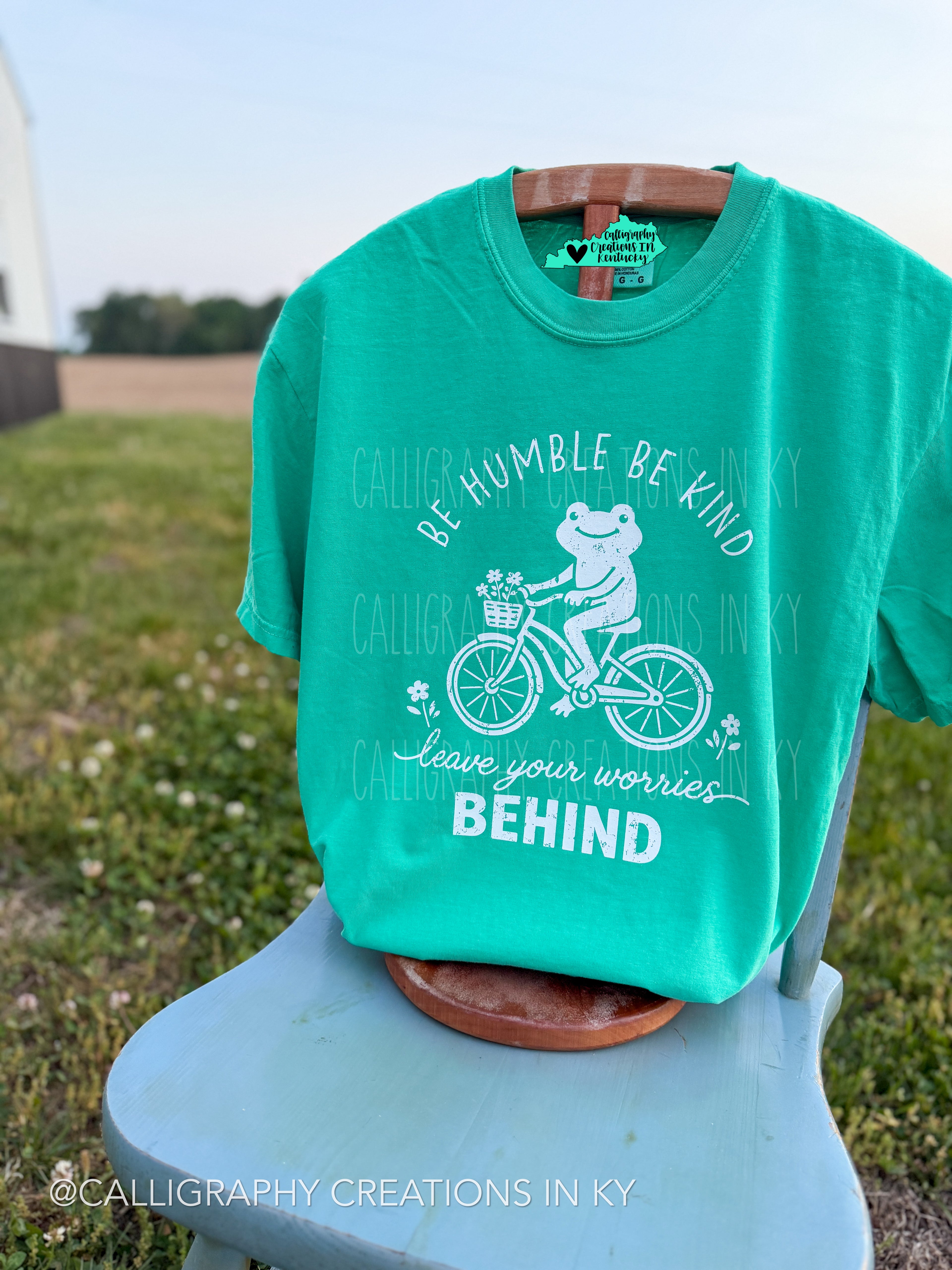 Leave Your Worries Behind CC Tee {Made To Order}