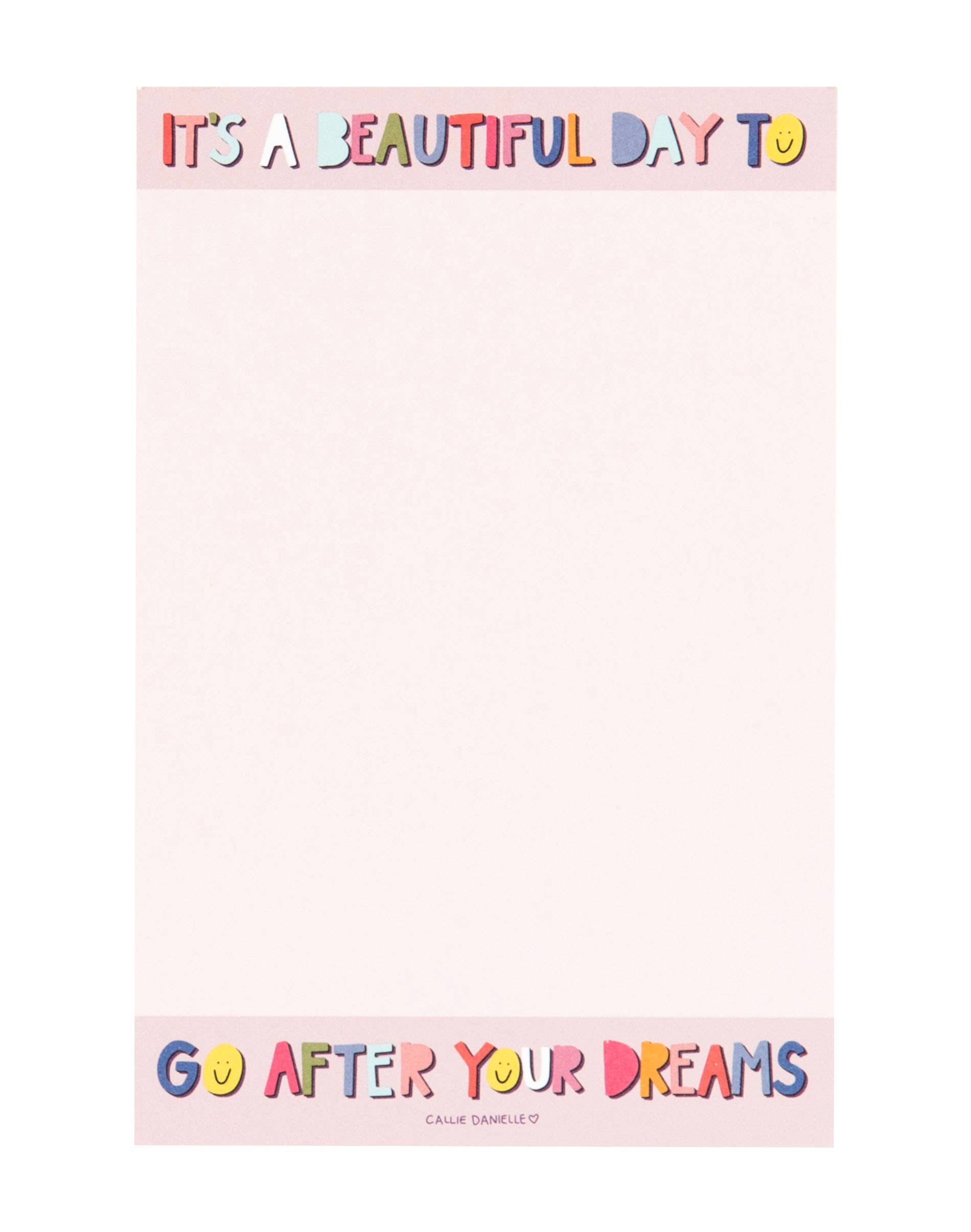 Beautiful Day Notepad