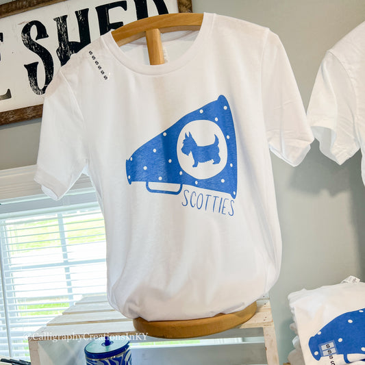 Scotties Megaphone Tee FINAL SALE