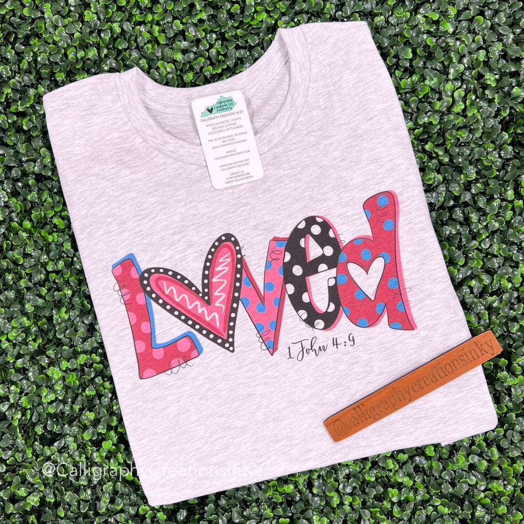 Multi Loved Tee *FINAL SALE*