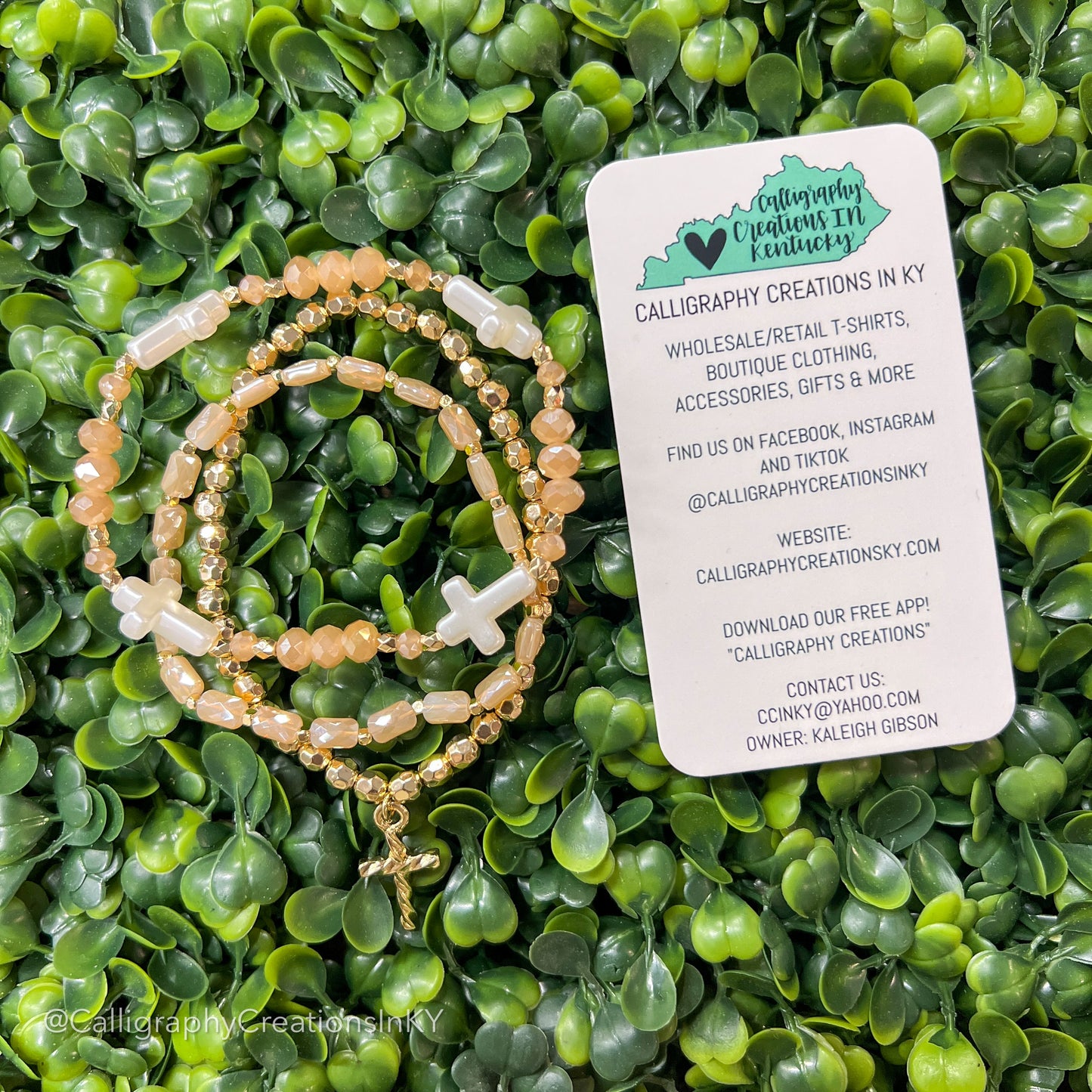 In Christ Alone Bracelet Stack