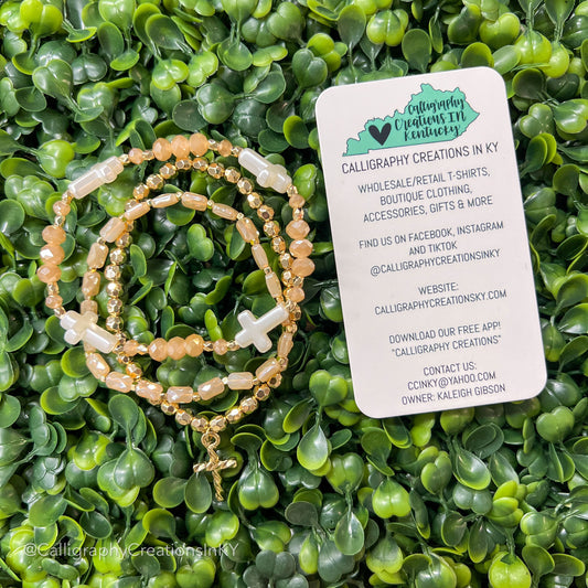 In Christ Alone Bracelet Stack