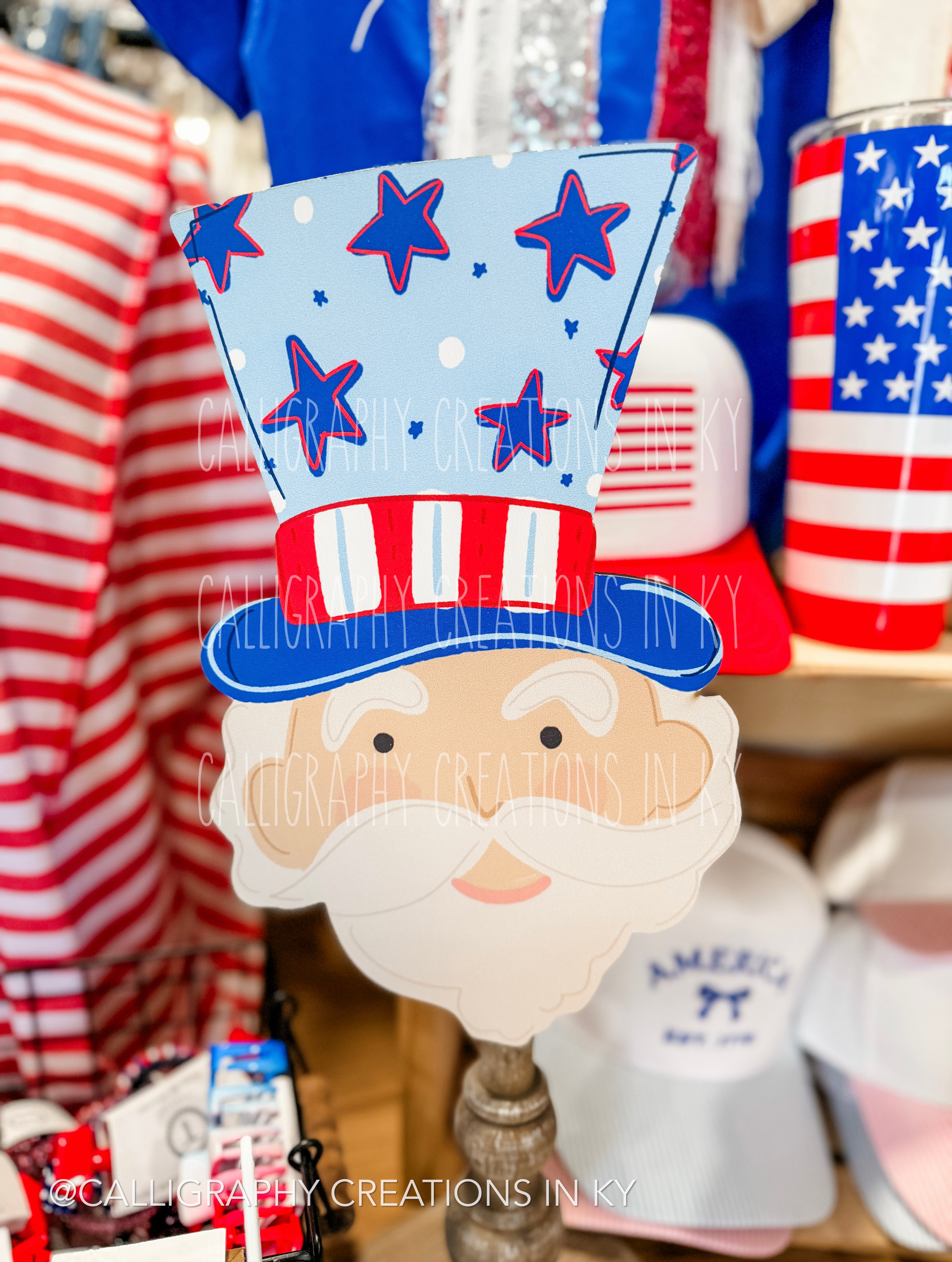 Uncle Sam Topper - Doodles By Rebekah