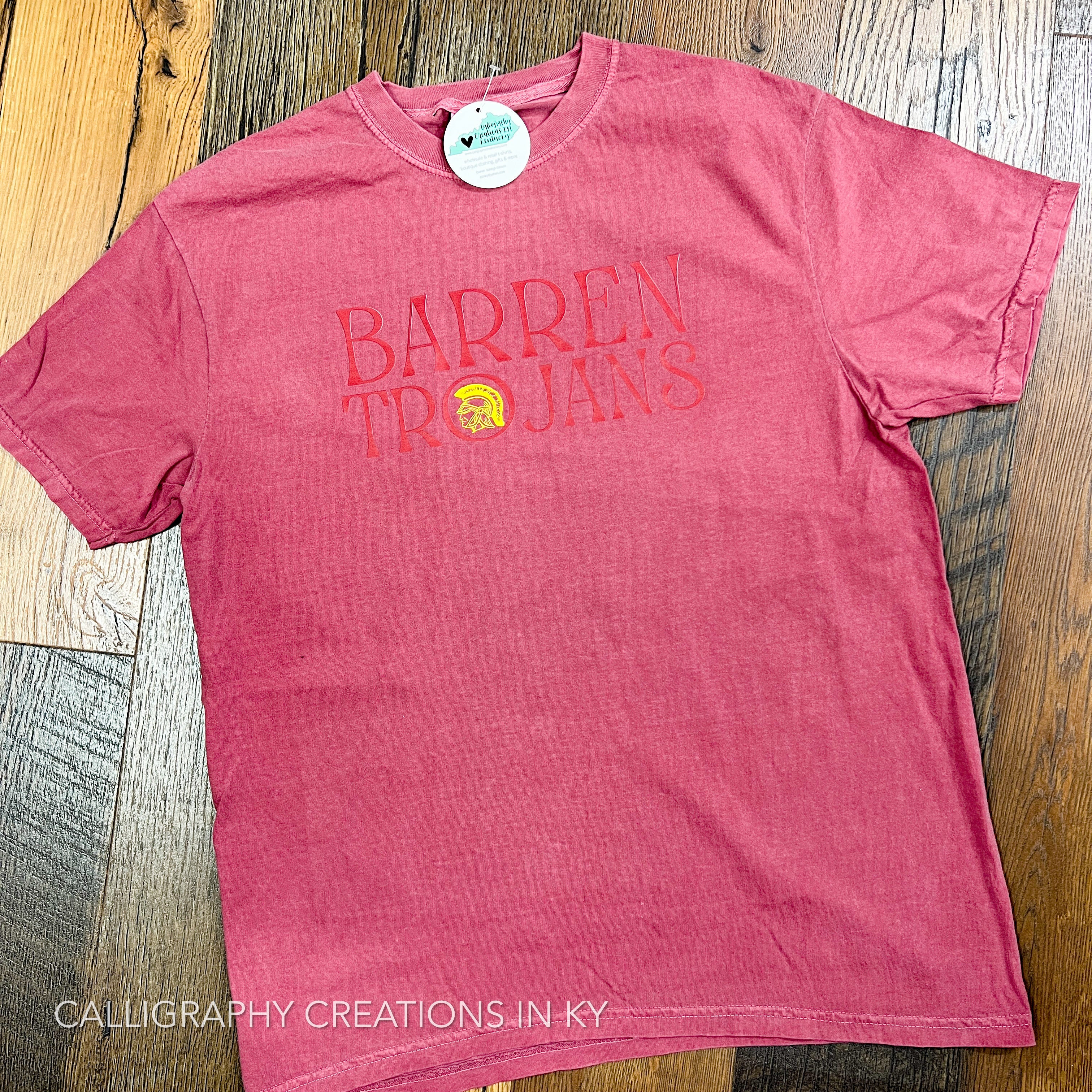 2X Stacked Barren Trojans CC Tee *FINAL SALE*