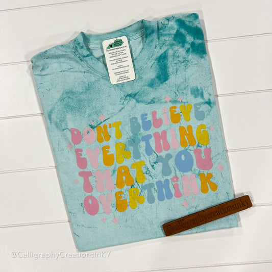 Overthink CC Tee