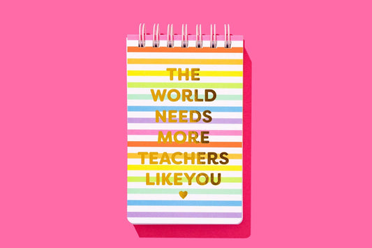 The World Needs More Teachers Like You Small Spiral Top Notebook