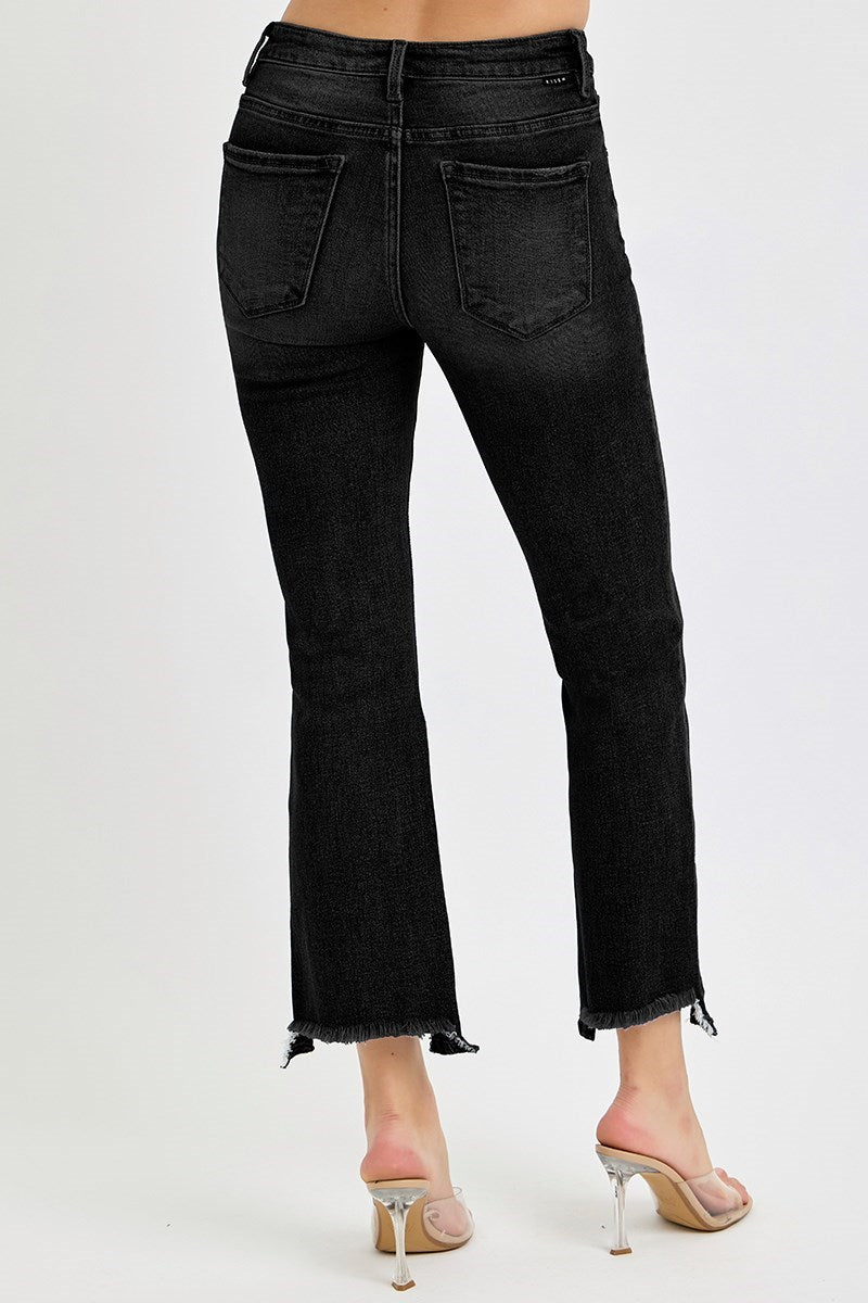 Chasey Jeans | Mid Rise Crop Bootcut