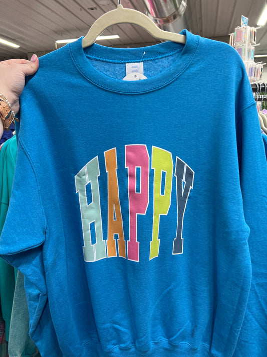 Happy Sweatshirt - FINAL SALE