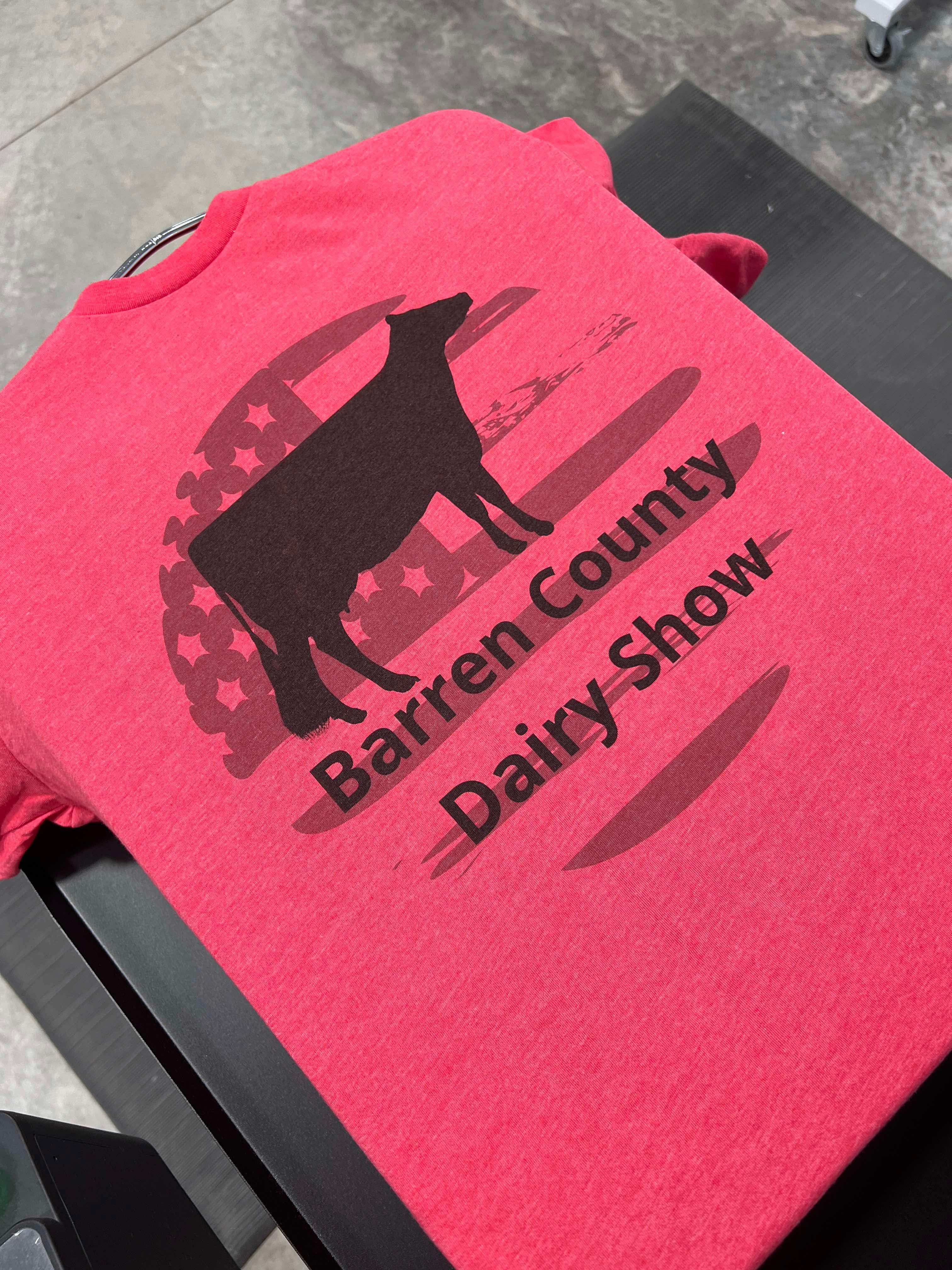 2025 Barren County Fair Dairy Show Tee