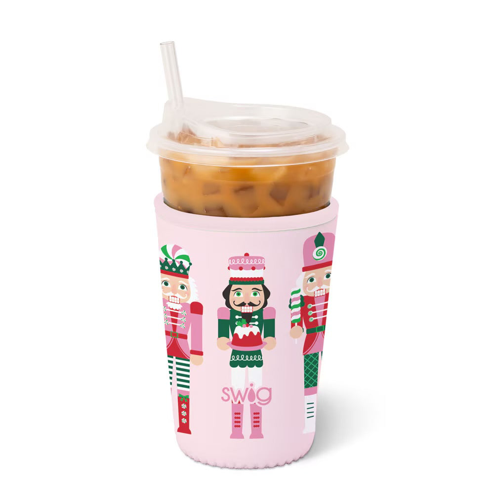 Sugarplum Soldiers Medium Swig Iced Cup Coolie