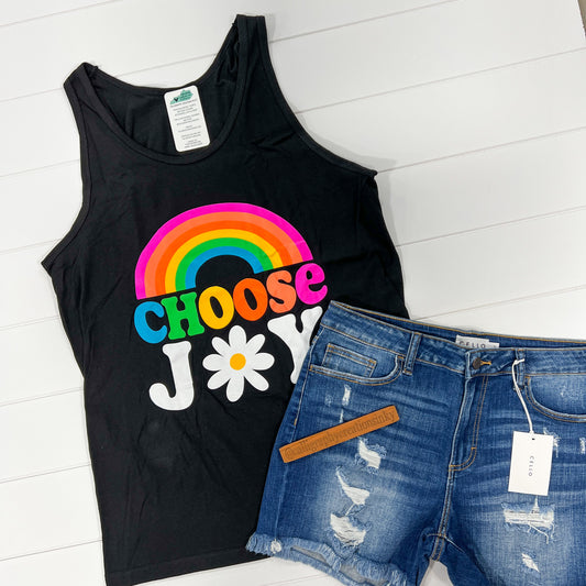 $2 Choose Joy Tank - FINAL SALE