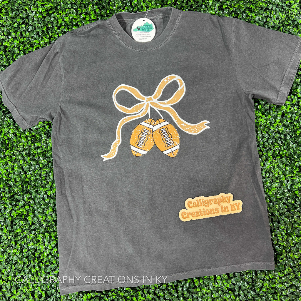 Pepper | Football Bow CC Tee