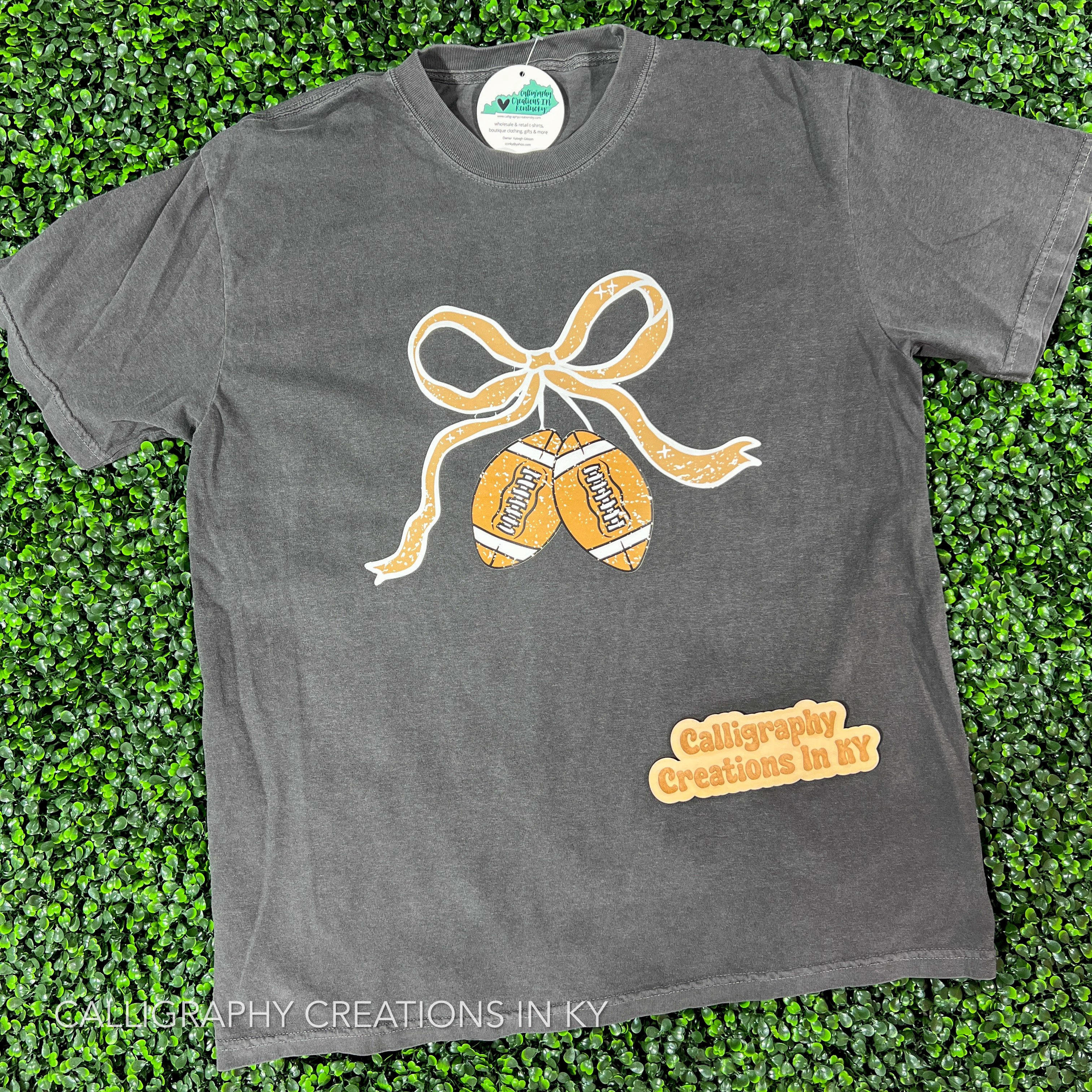 Pepper | Football Bow CC Tee