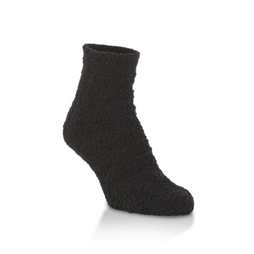 Cozy Quarter OS Black | World's Softest Socks