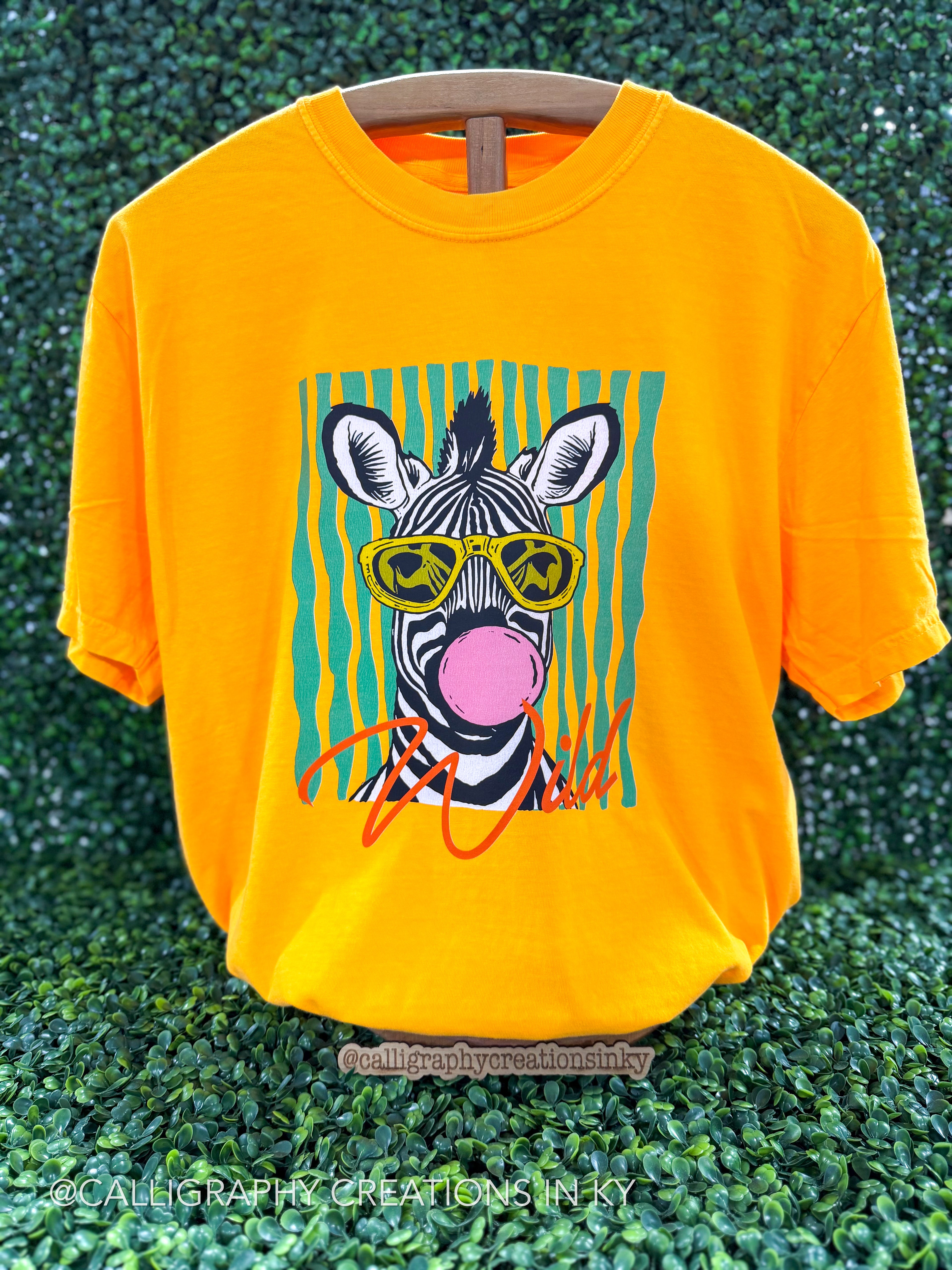 SPECIAL PRICE PREORDER | Orange • Wild Zebra CC Tee