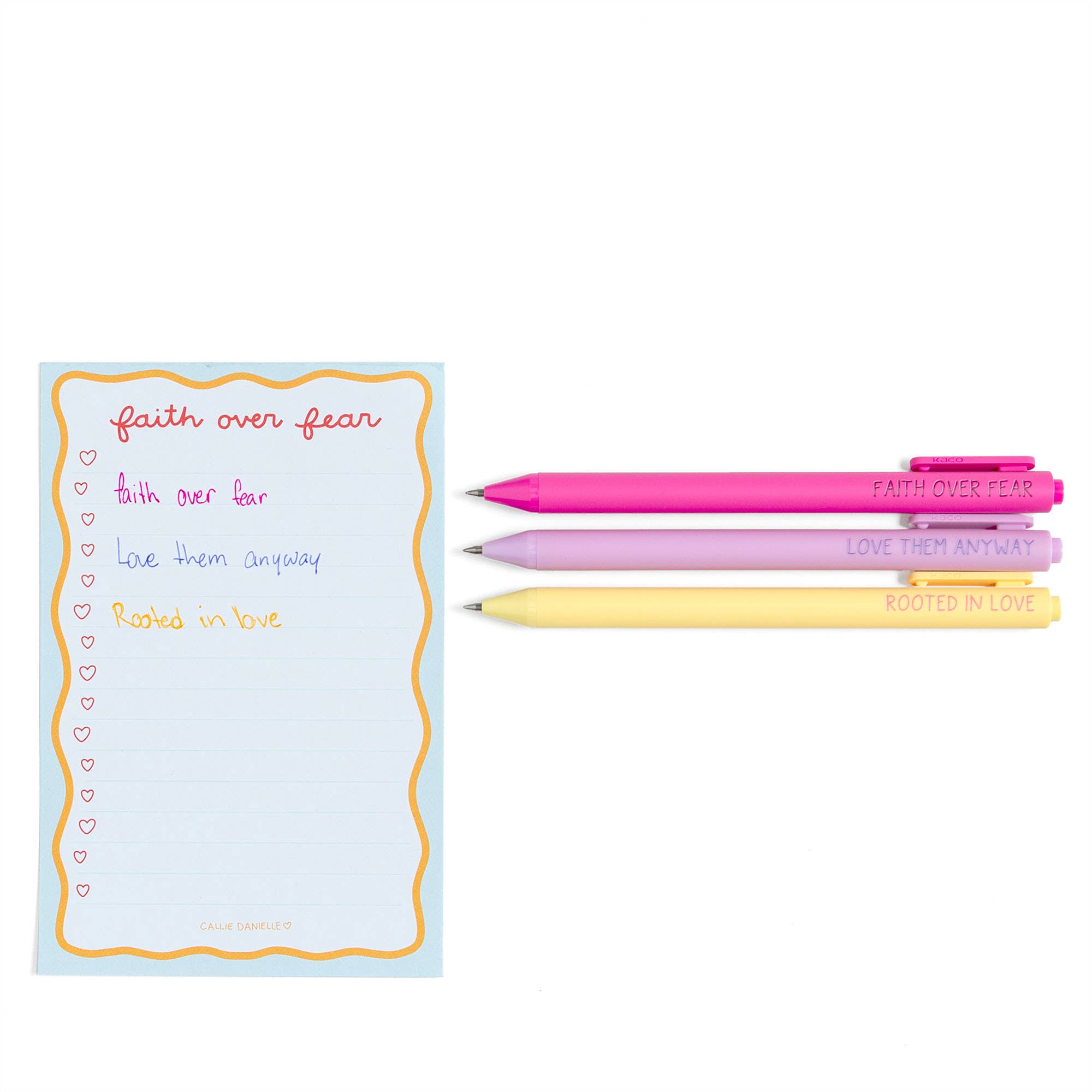 Faith Over Fear Pen Set