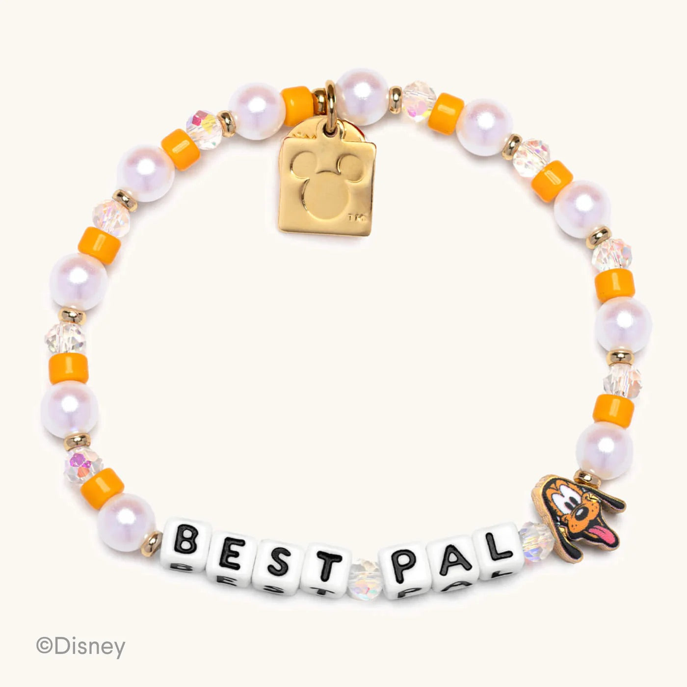 Best Pal - Disney Mickey Mouse & Friends Little Words Project Beaded Bracelet