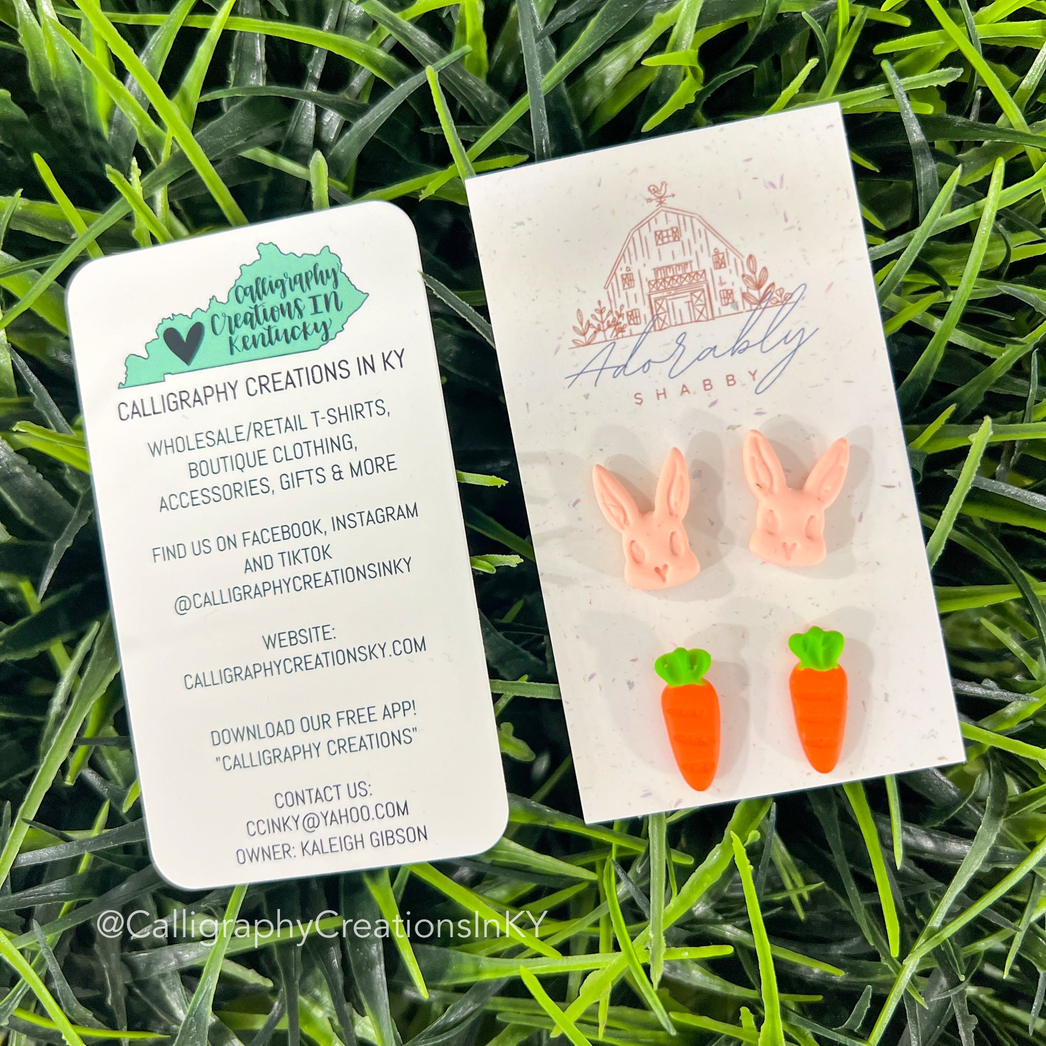 Handmade Easter Earring Set