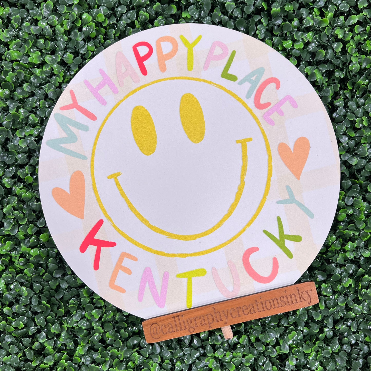 My Happy Place is Kentucky Topper