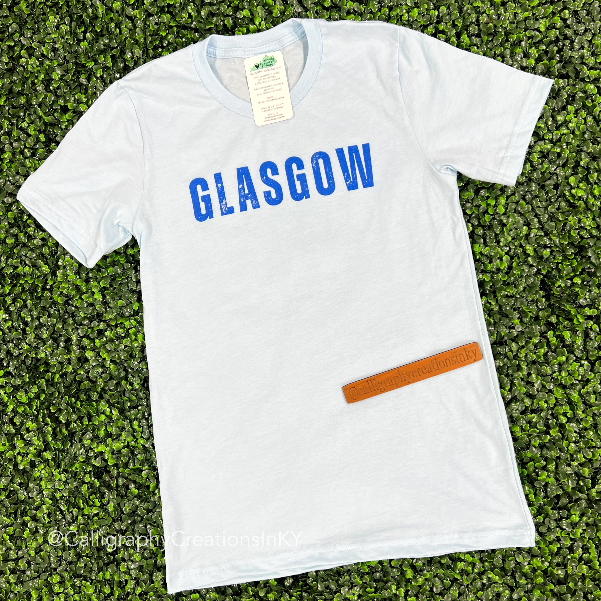 Light Blue Glasgow Tee *FINAL SALE*