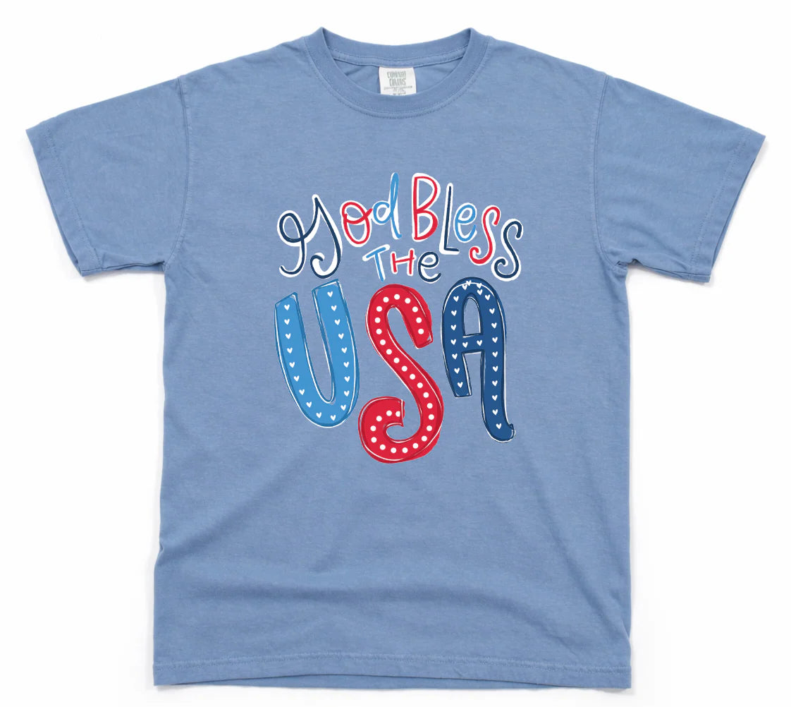 God Bless The USA • CC Tee Doodles By Rebekah