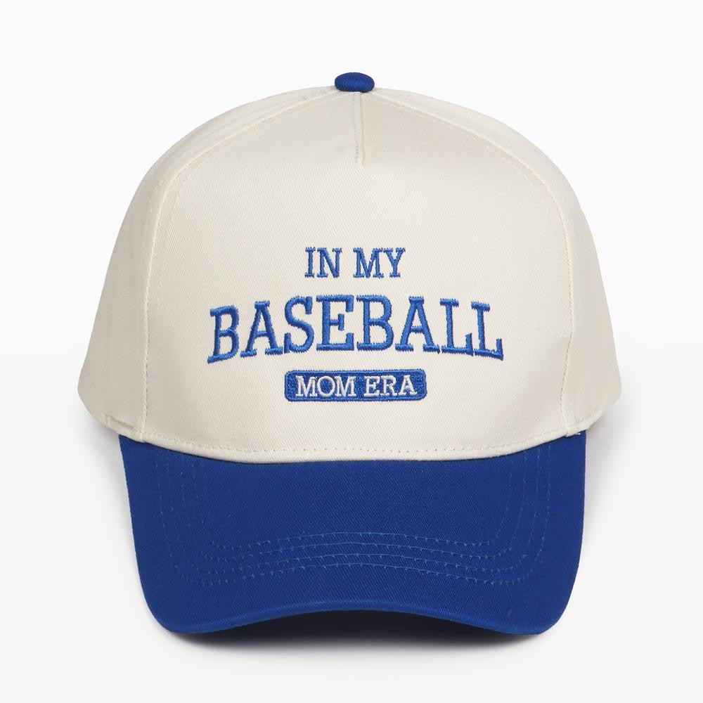 Royal Blue | Baseball Mom Embroidered Trucker Hat