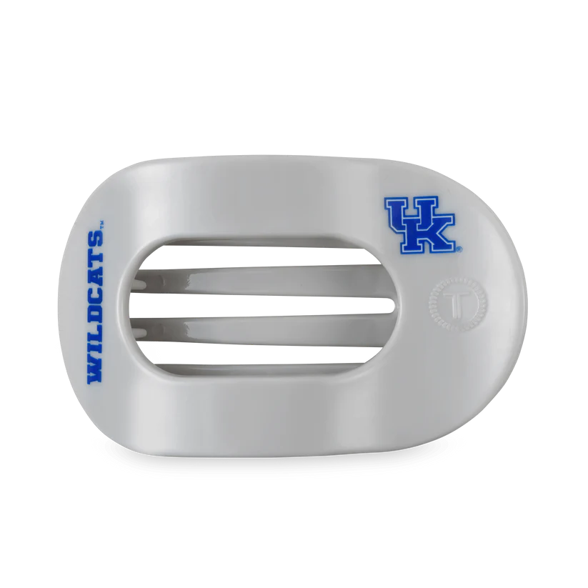 Go Big Blue!- Flat Round TELETIES Hair Clip