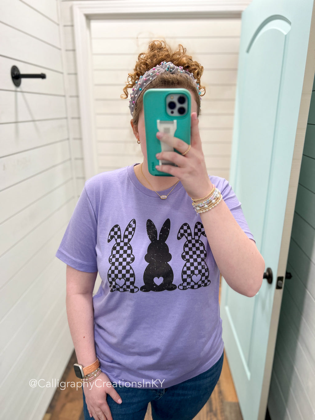Lavender Bunnies Tee