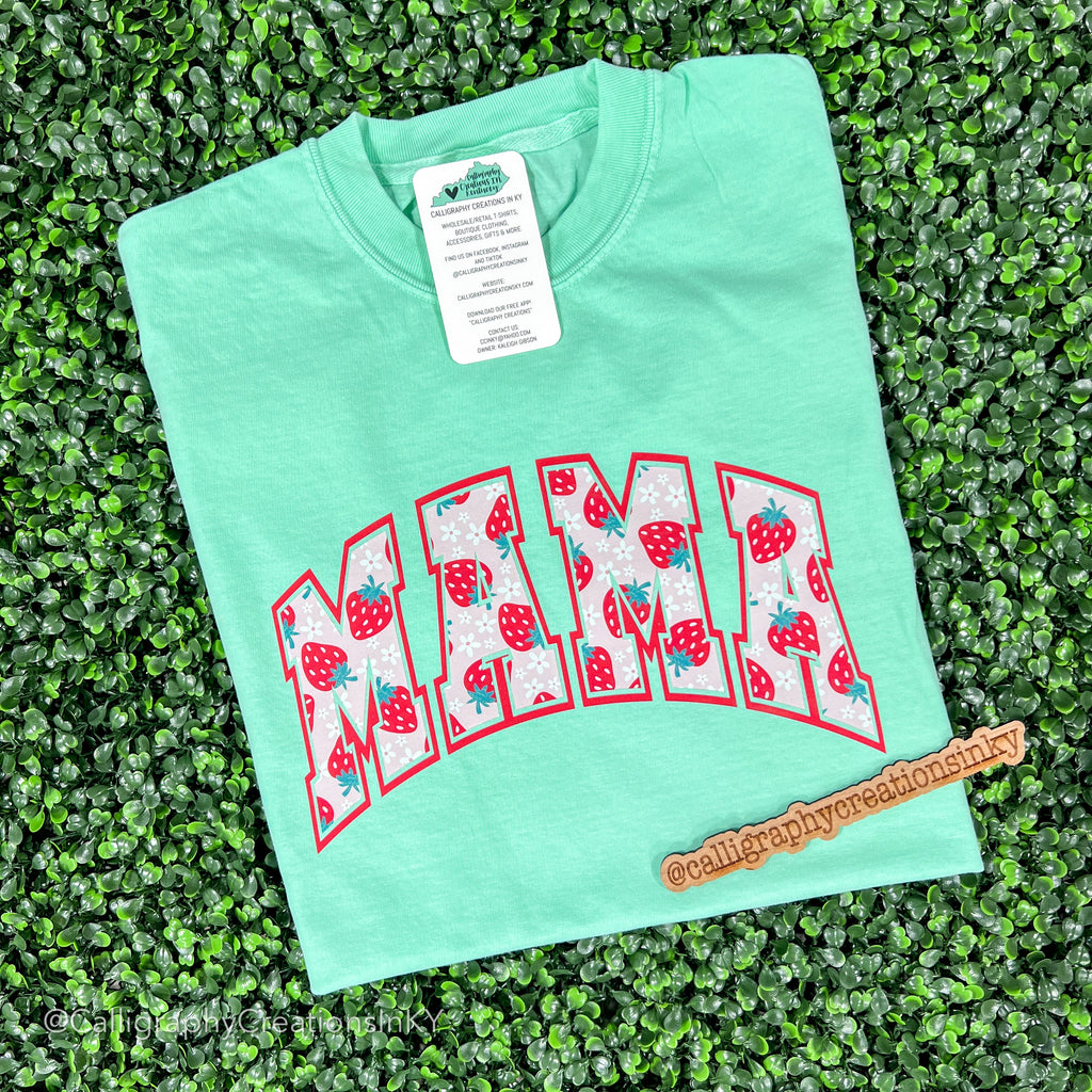 Island Reef • Strawberry Arch Mama Tee *FINAL SALE*
