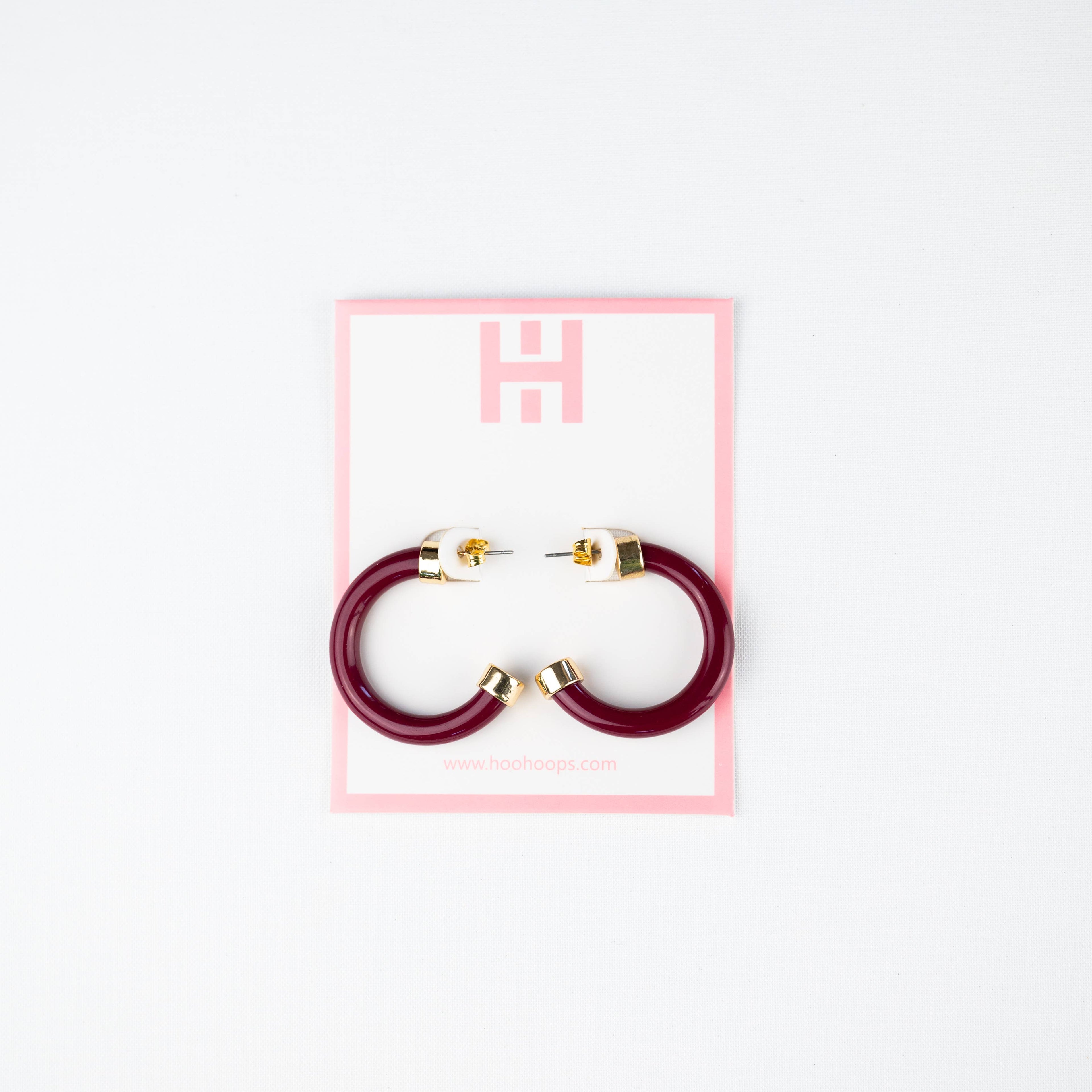 Hoo Hoops Minis - Maroon