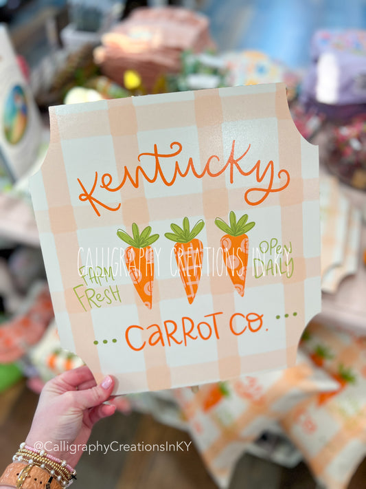 Carrot Co. Kentucky Doodles By Rebekah Topper