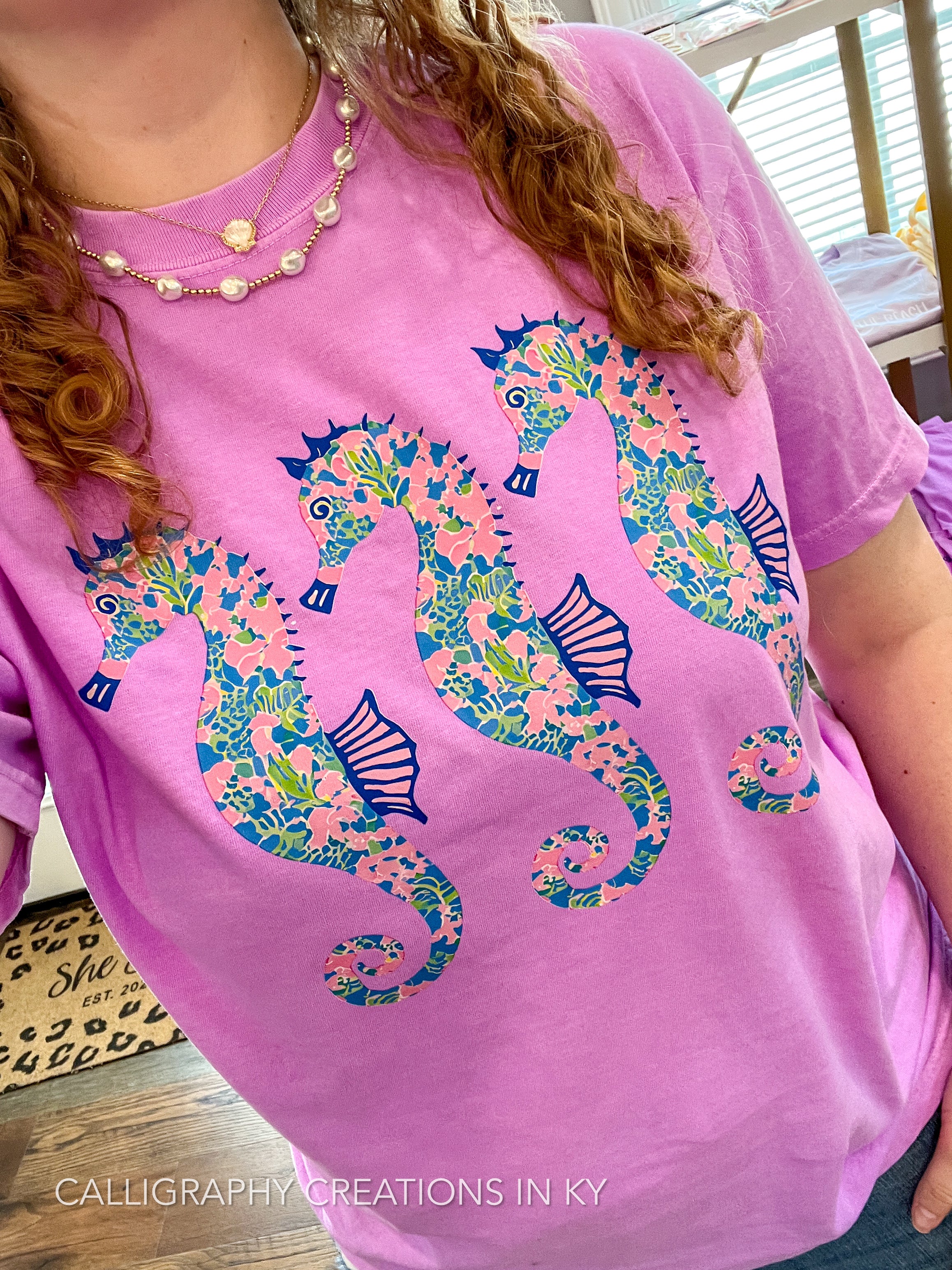 Seahorse Trio CC Tee