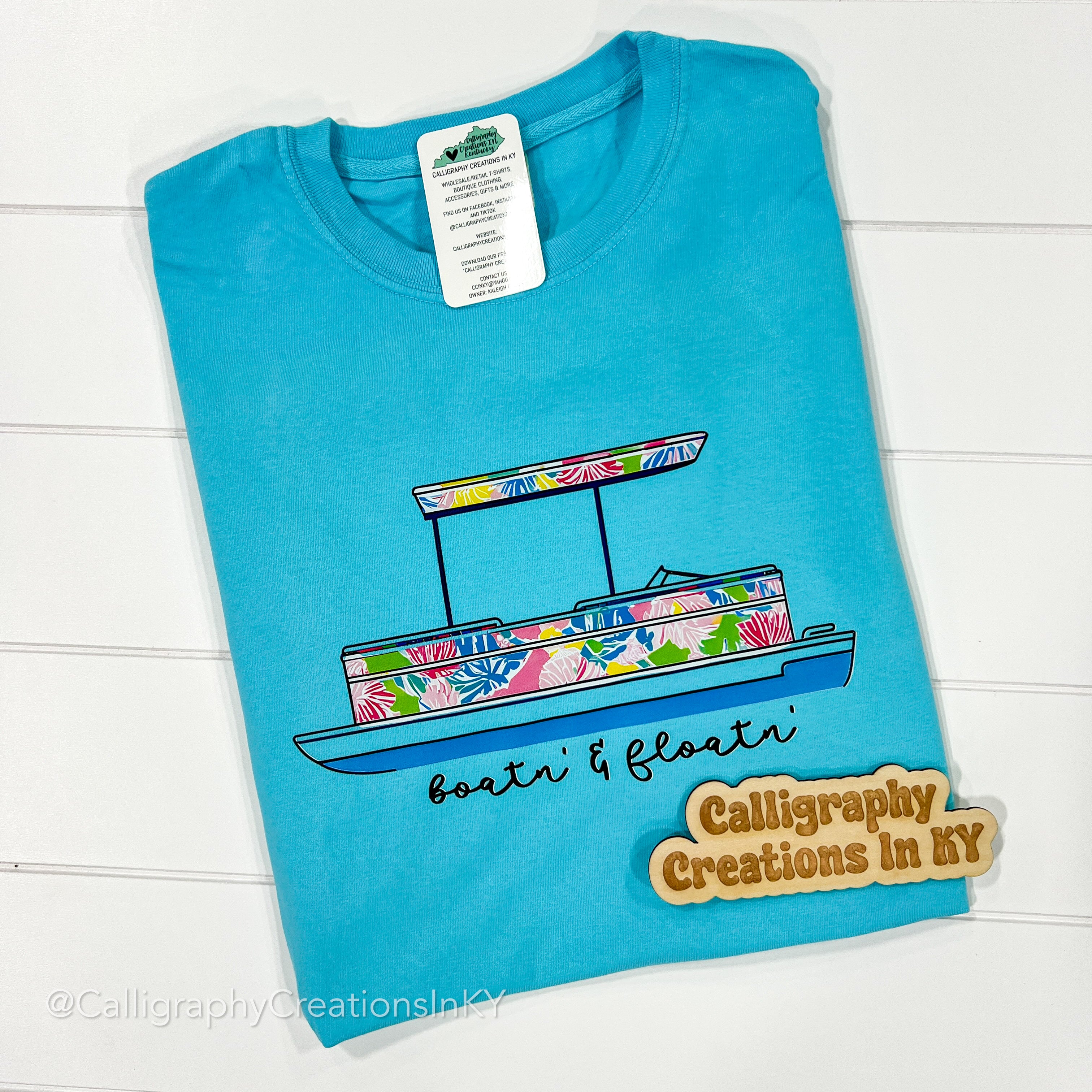 Boatin’ & Floatin’ CC Tee