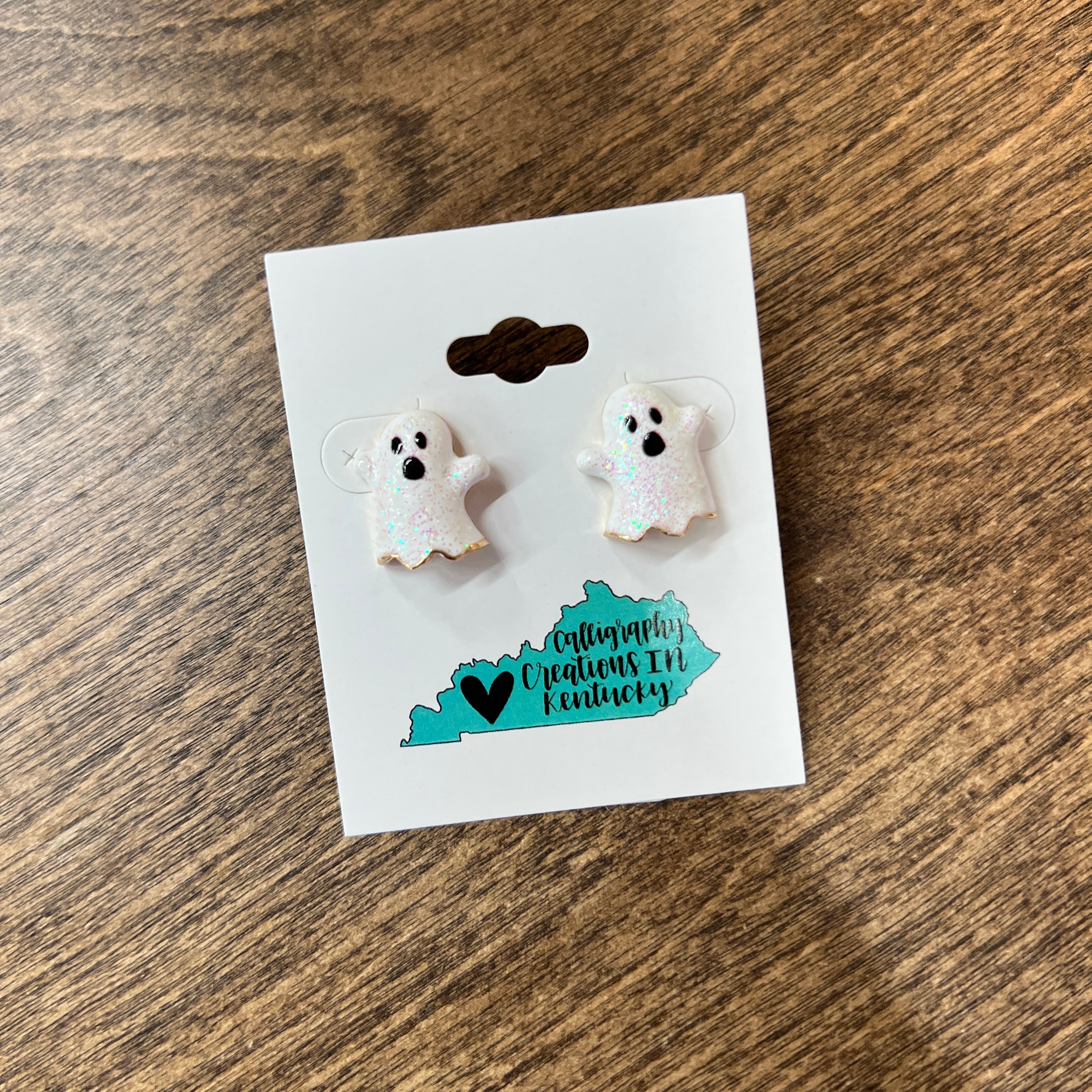 Cute Ghost Stud Earrings