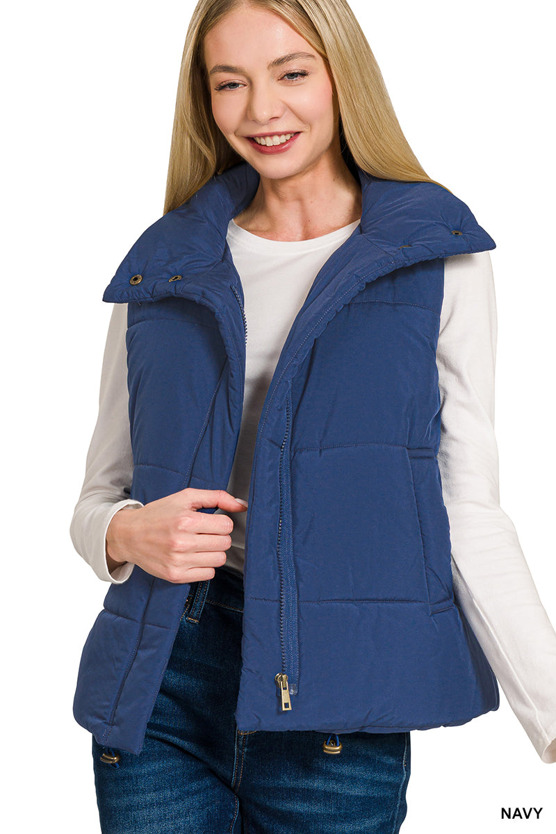 Navy | Puffer Vest