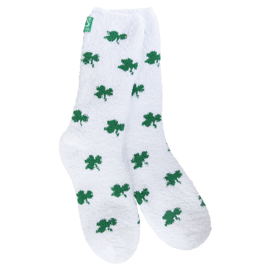 Spring Cozy Crew OS Clover | World's Softest Socks