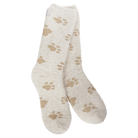 Spring Cozy Crew OS Paw | World's Softest Socks