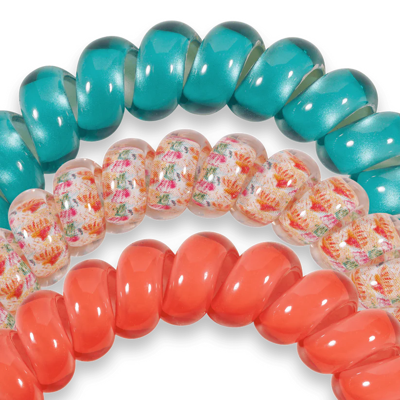 Coral Crush - TELETIES Hair Ties