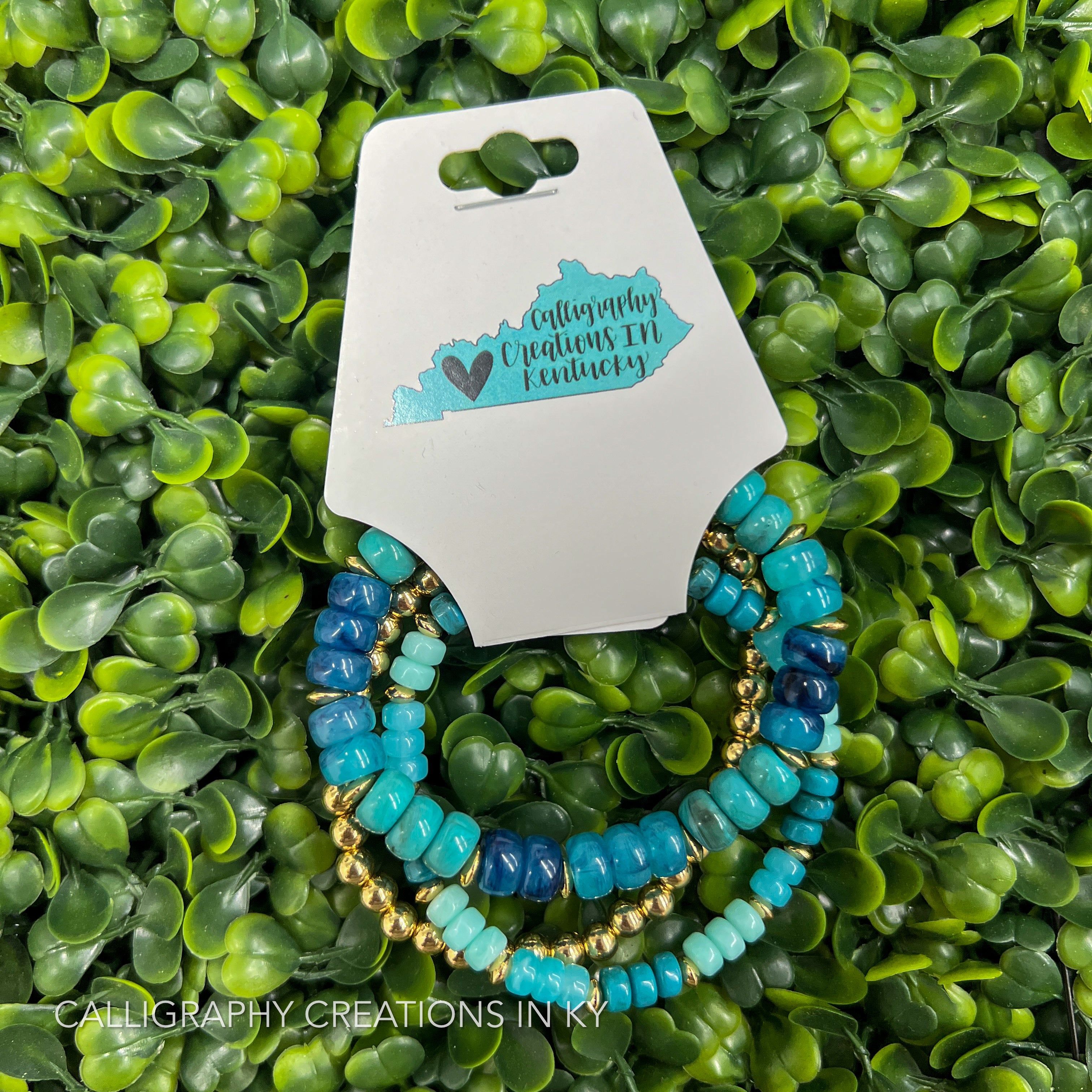 Pretty In Turquoise Bracelet Stack