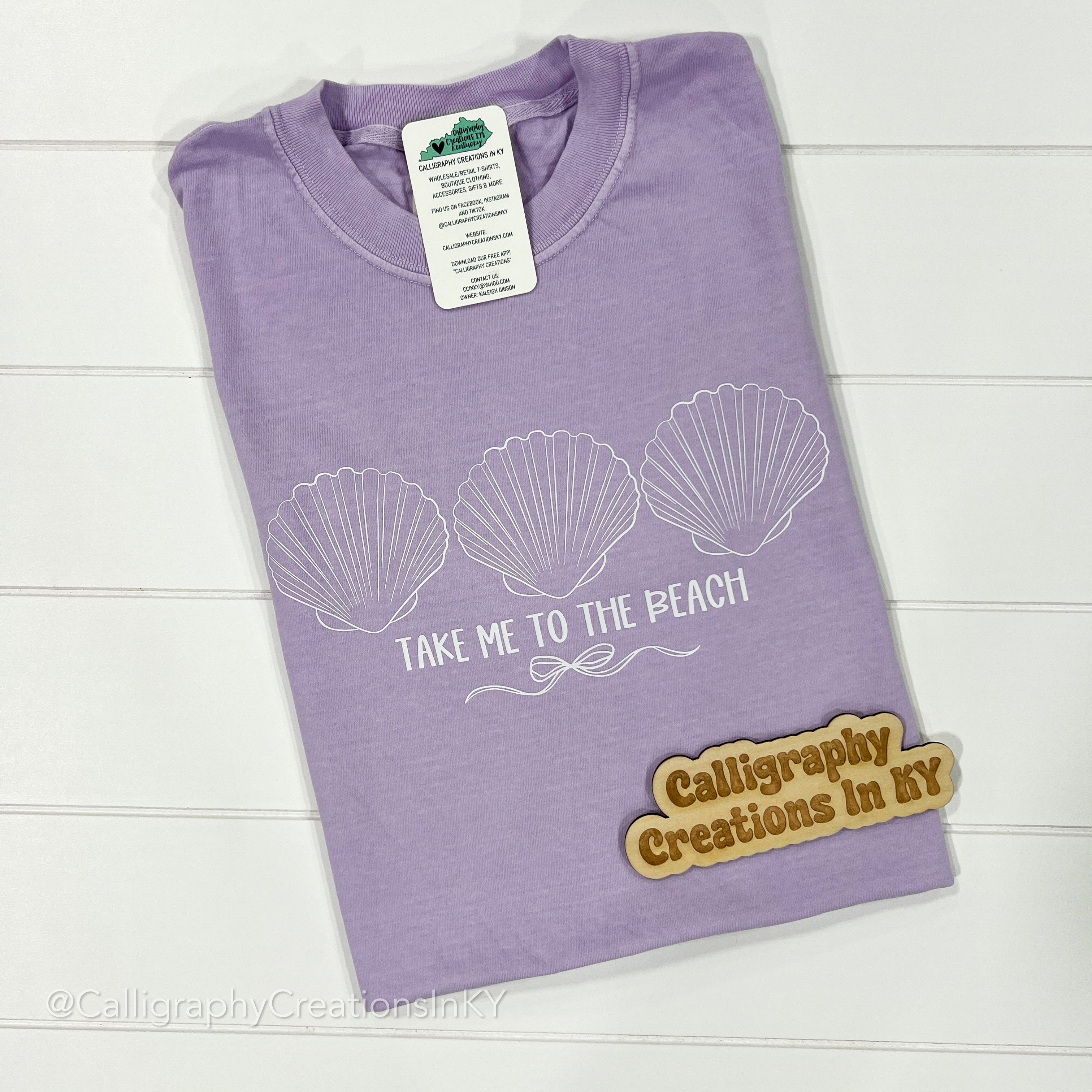 Take Me To The Beach CC Tee