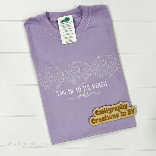 Take Me To The Beach CC Tee