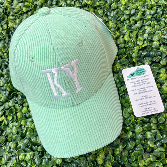 Mint | KY Corduroy Hat