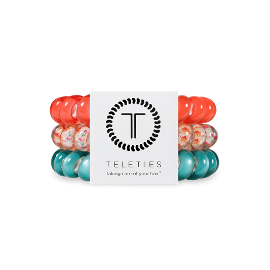 Coral Crush - TELETIES Hair Ties