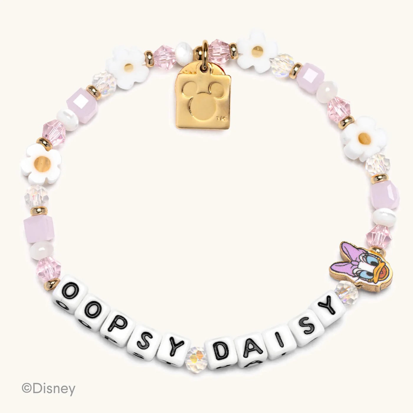 Oopsy Daisy - Disney Mickey Mouse & Friends Little Words Project Beaded Bracelet
