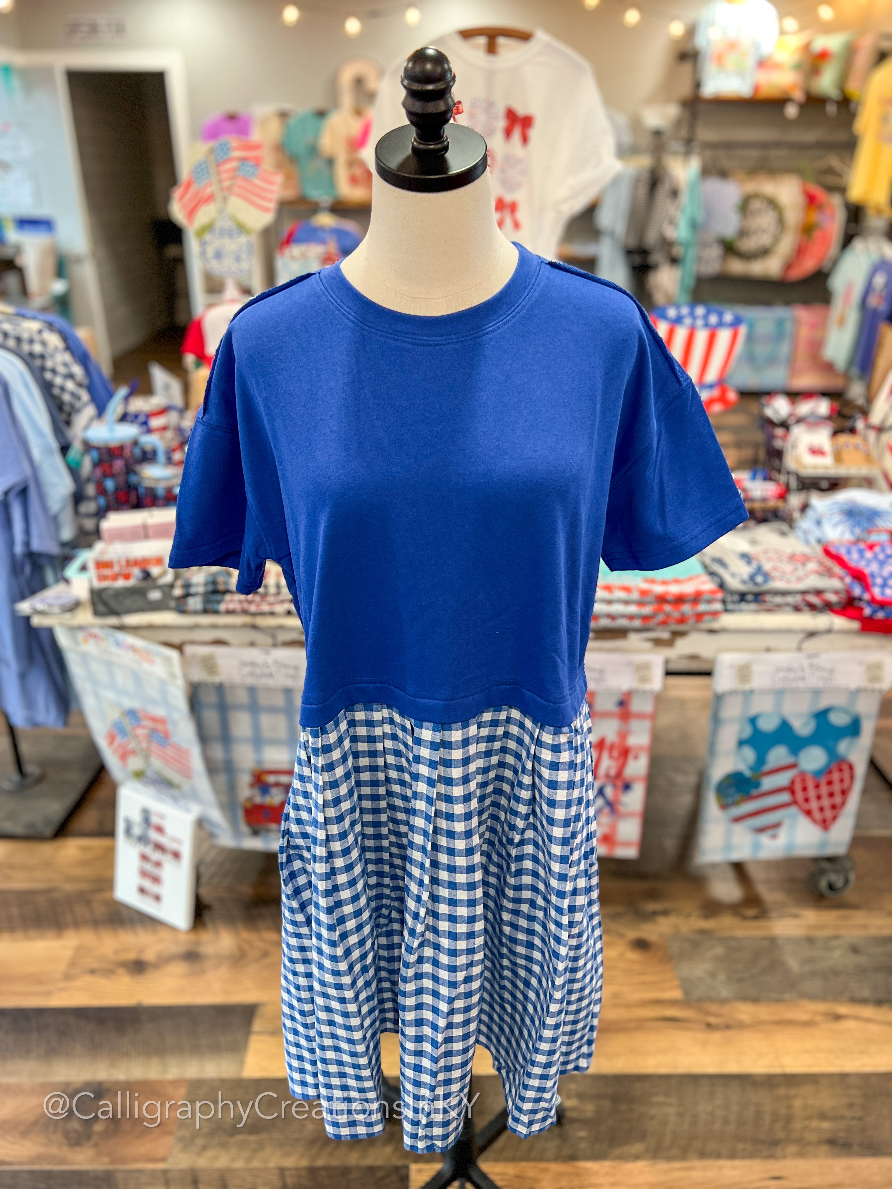 Blue | Sienna Dress *FINAL SALE*