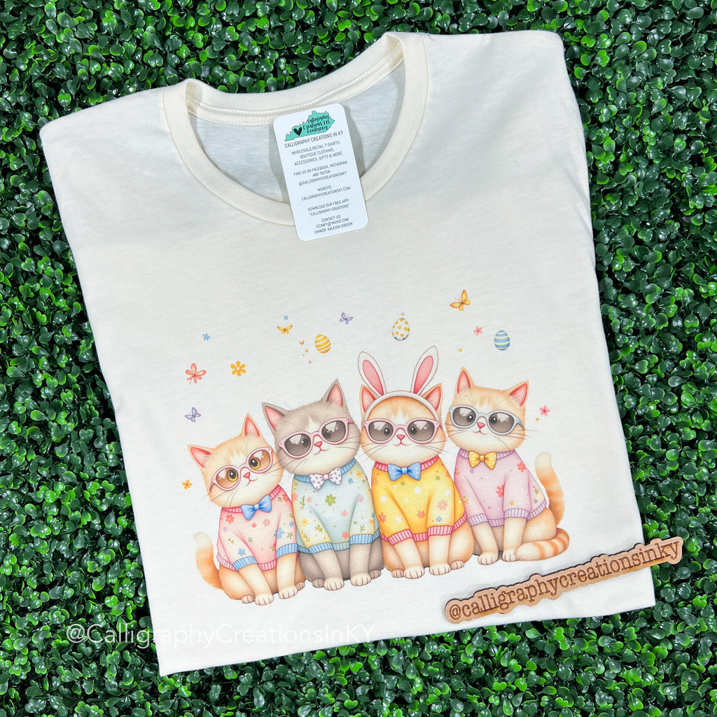 Easter Cats Tee