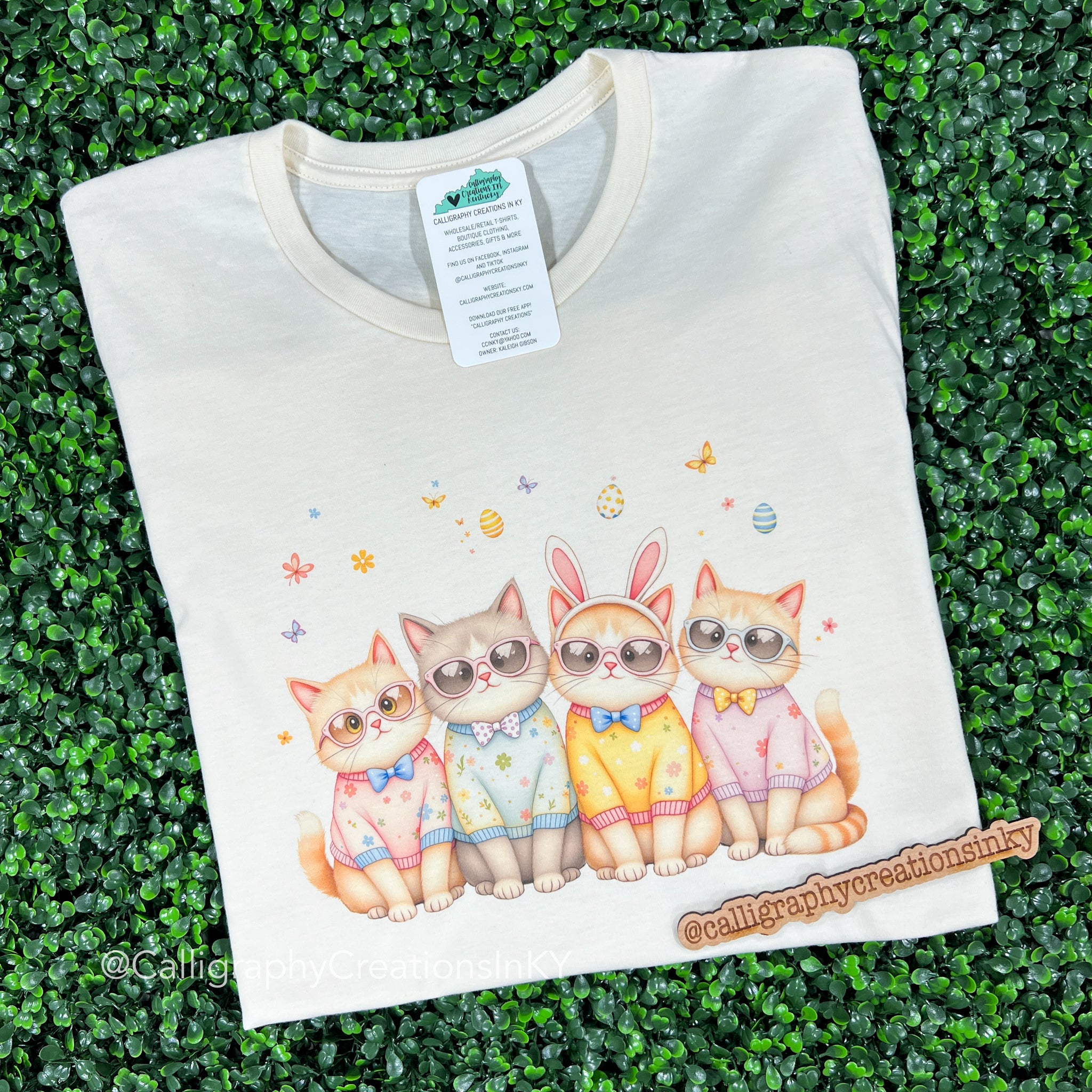 Easter Cats Tee