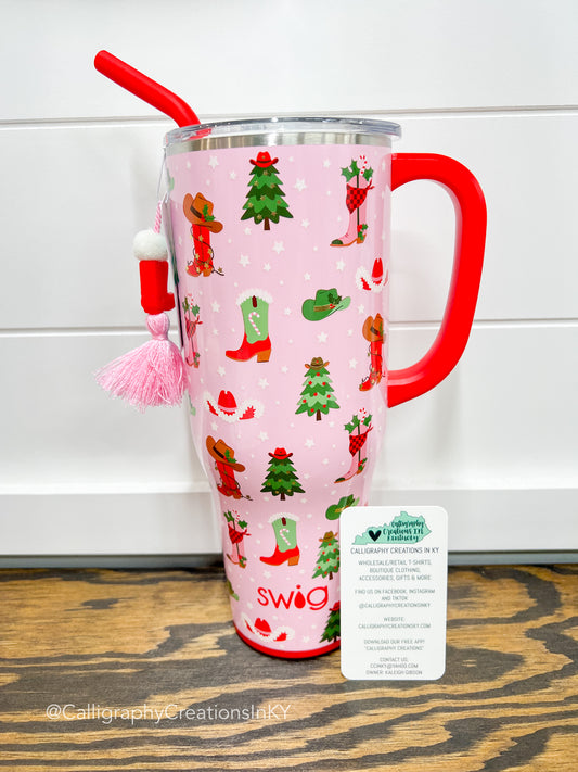 Howdy Holidays 40 oz Swig Mega Mug FINAL SALE
