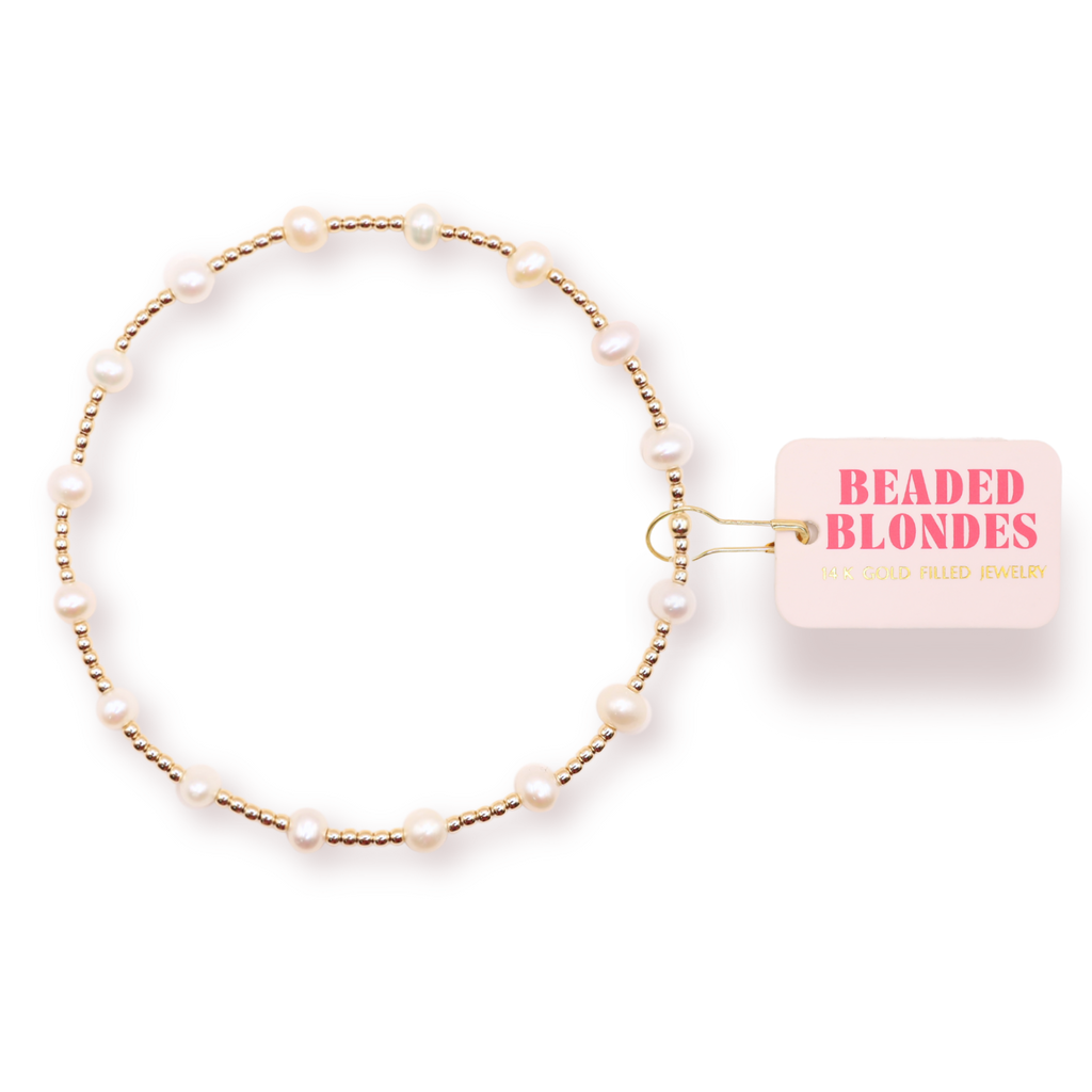 Lolo Anklet: Standard 9 inch | Beaded Blondes